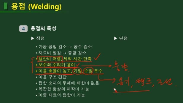 용접의 특성