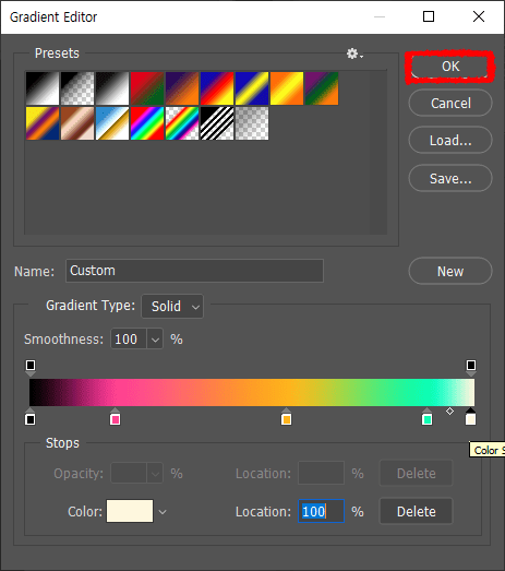 photoshop-gradient-editor-color-setting