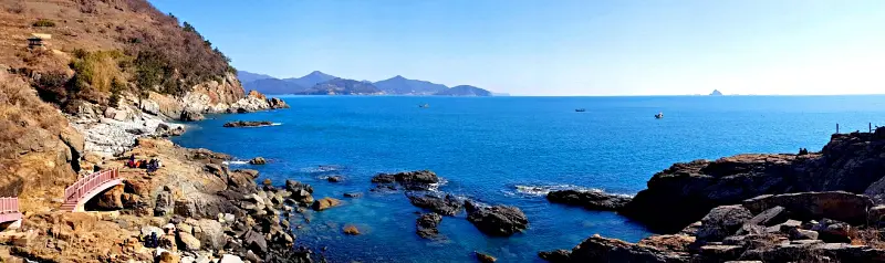 남해 응봉산과 설흘산