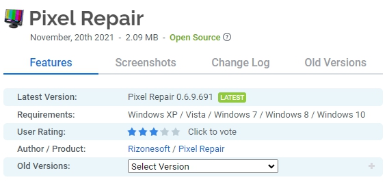 Pixel-Repair