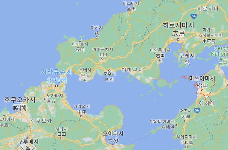 일본지도