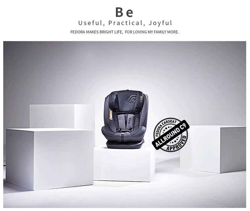  페도라 C9 올라운드 ISOFIX 신생아 카시트 회전형