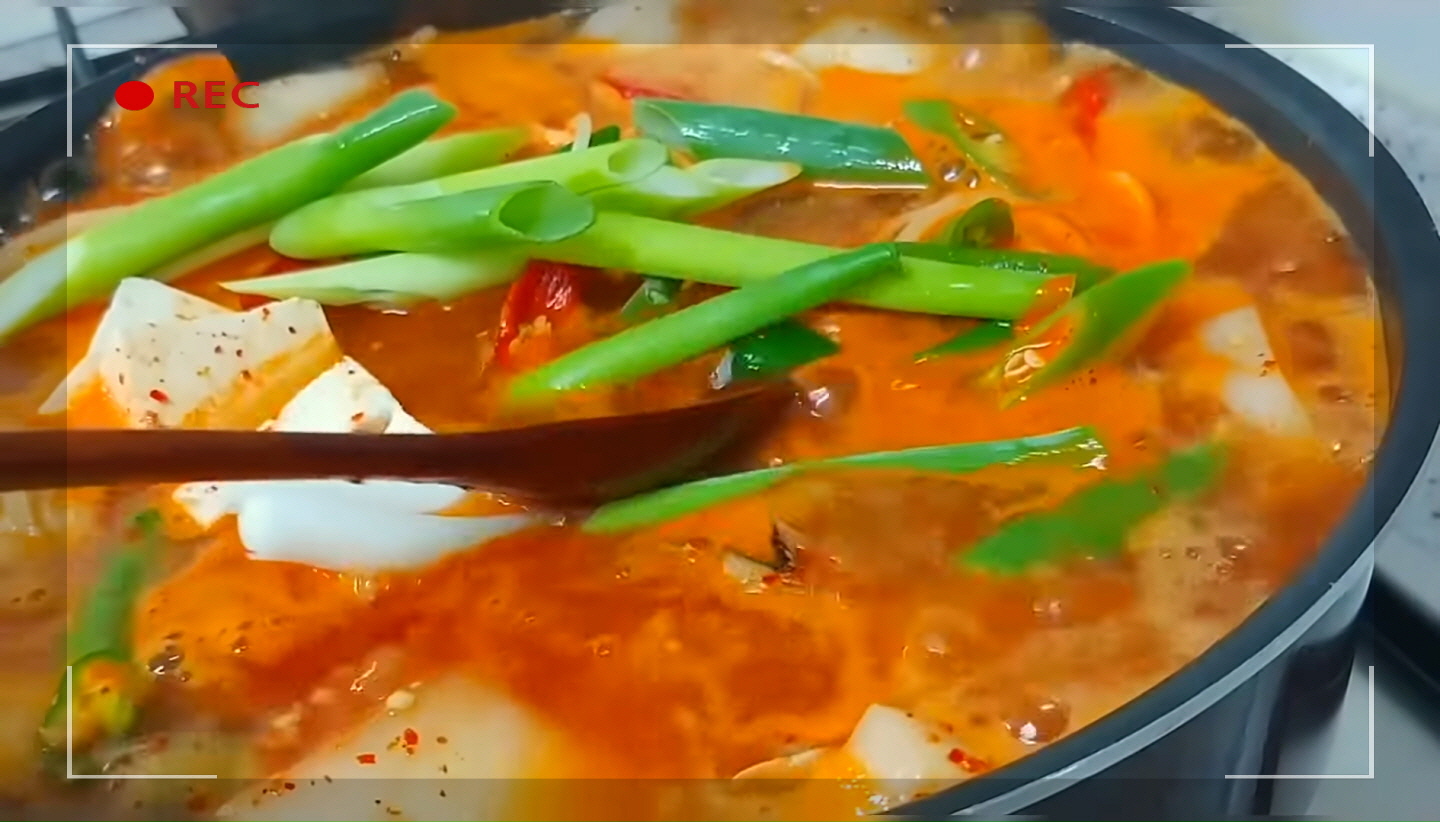 동태찌개 끓이는 사진126