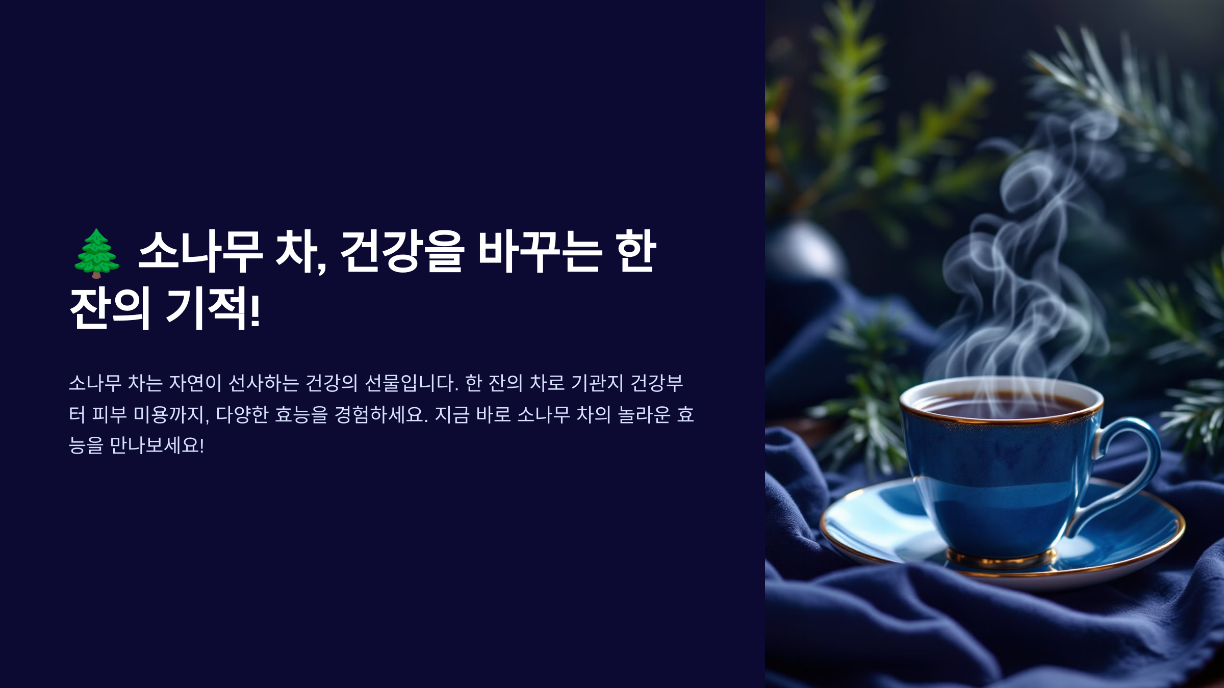 소나무전통차 이미지