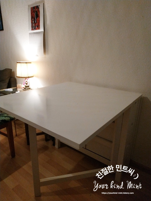 [가구 추천] 이케아 접이식 테이블, 식탁 (노르덴)