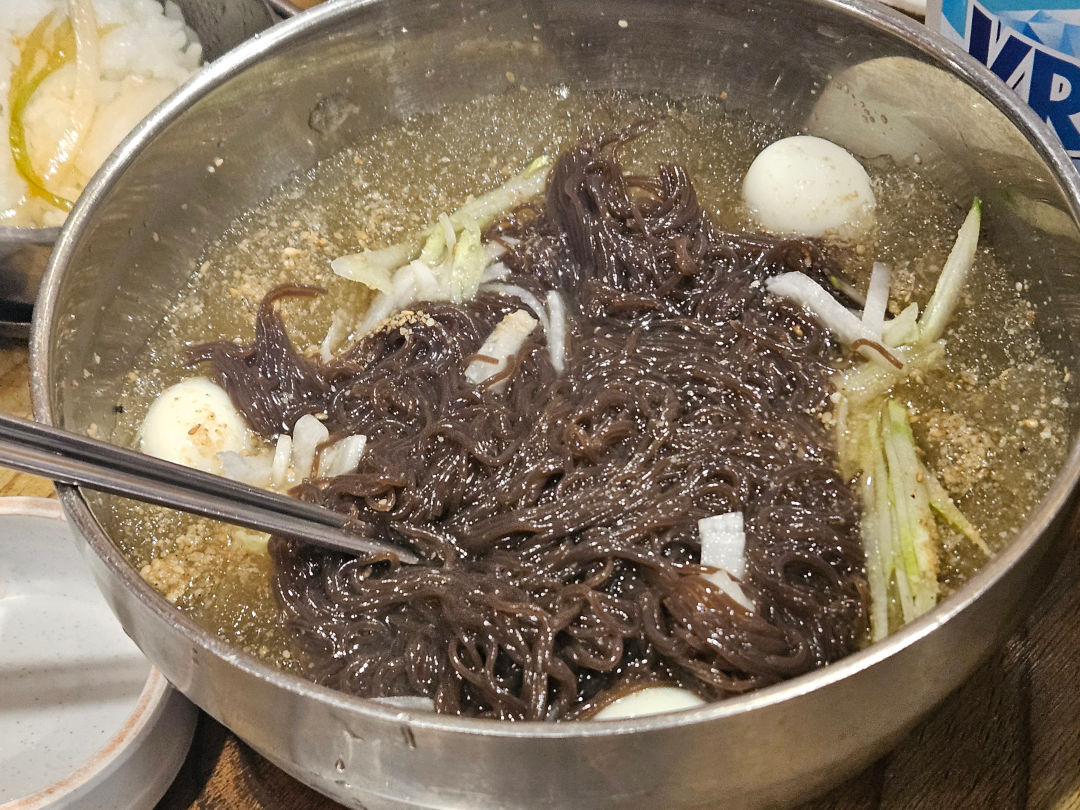 양심소 물냉면