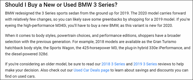 BMW 3 시리즈 중고