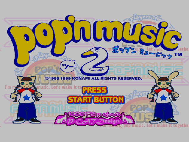  Pop'n Music 2.GDI Japan 파일 - 드림캐스트 / Dreamcast