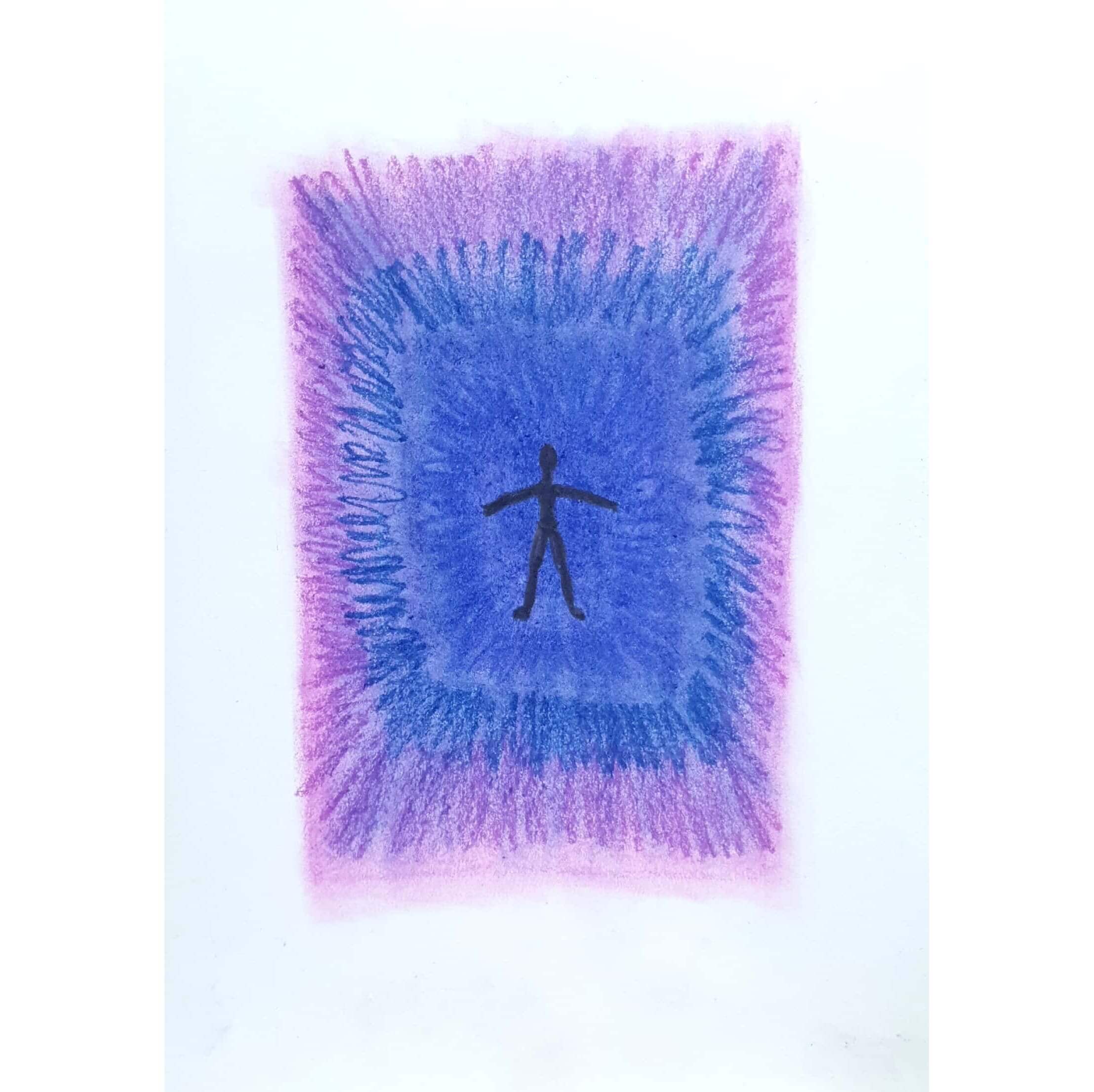  In the Space 우주 속에서 / 일러스트 그림 드로잉 / 추상화 그리기