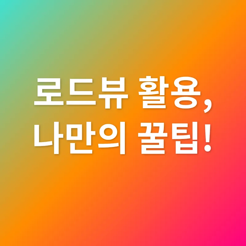 로드뷰 활용_2