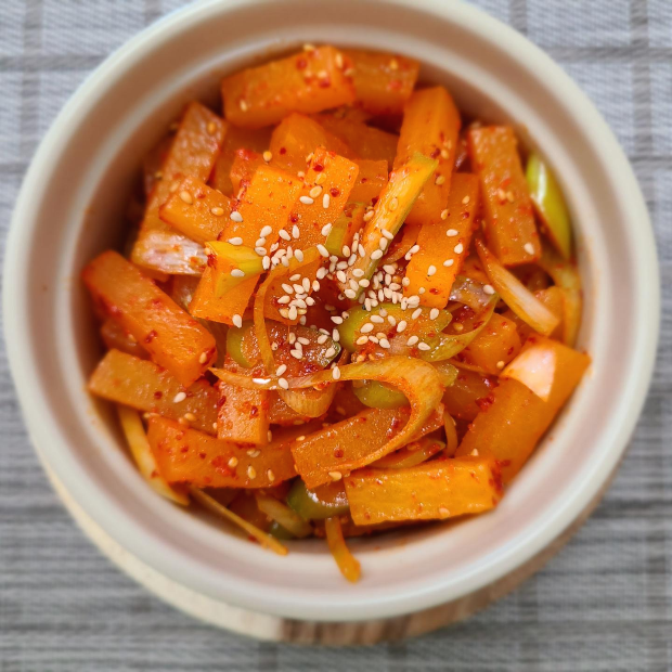  단무지무침 아삭아삭 초간단 밑반찬