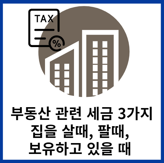 부동산-세금-3가지