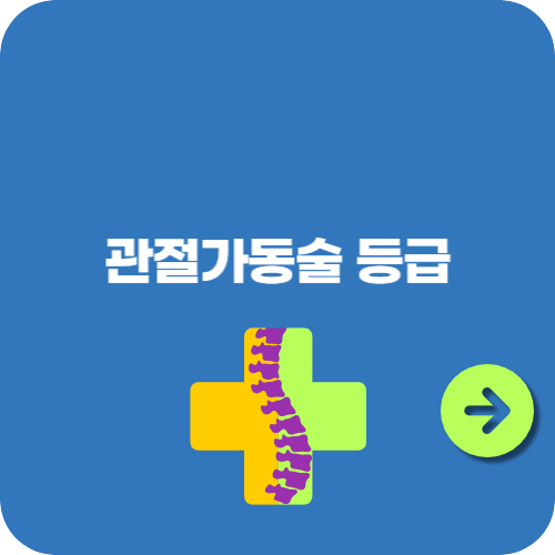 관절가동술 등급