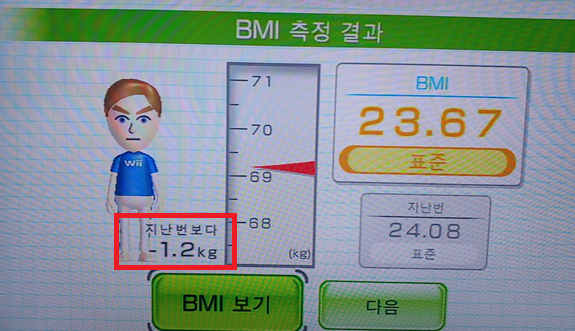 10.14(목) 오늘의 체중은?