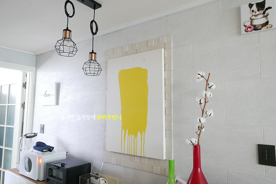 인테리어 잡화에도 딱인 해바라기 그림 돈 들어가는 액자 9