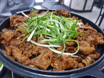 연탄불고기 오리양념불고기