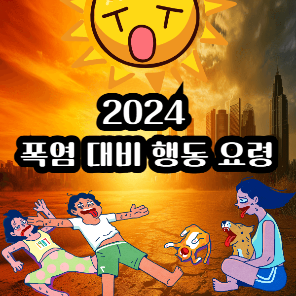 폭염 대비 행동 요령 2024 썸네일