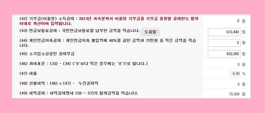 종합소득세 신고기간 신고방법 세율 계산 방법