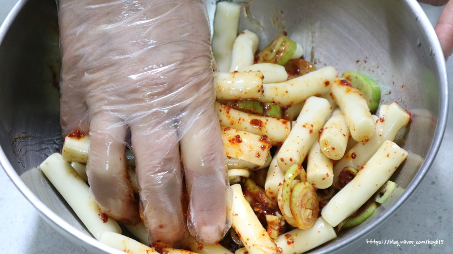 기름 떡볶이 만드는법 백종원 기름떡볶이 6