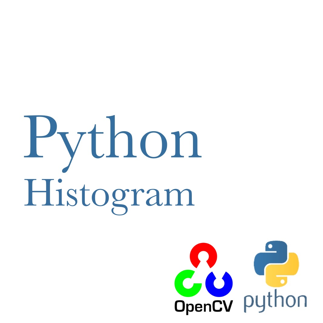 [Python] openCV : Histogram image.