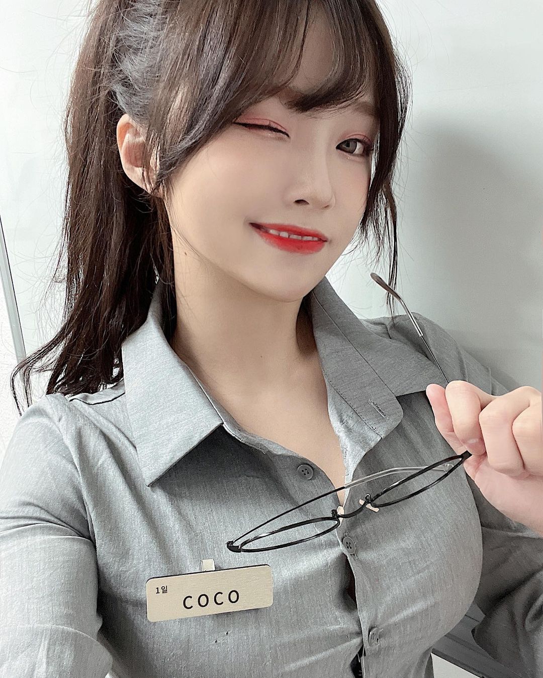  아프리카bj 코코 오피스룩 인스타그램 사진 2111