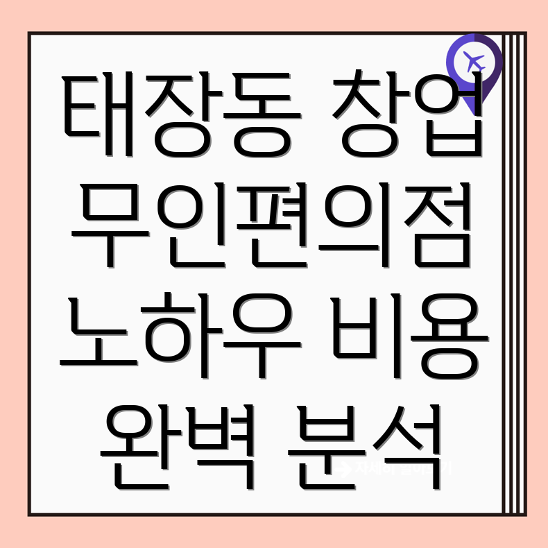 무인 편의점 창업