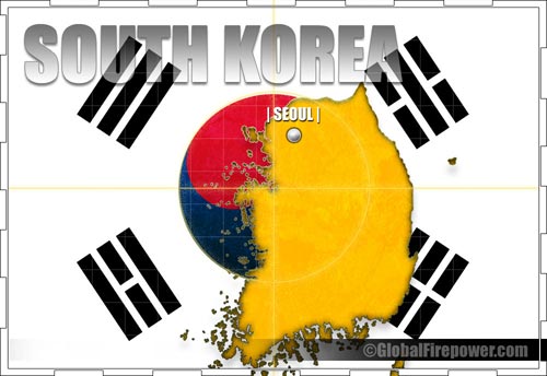 태극기와 대한민국 지도