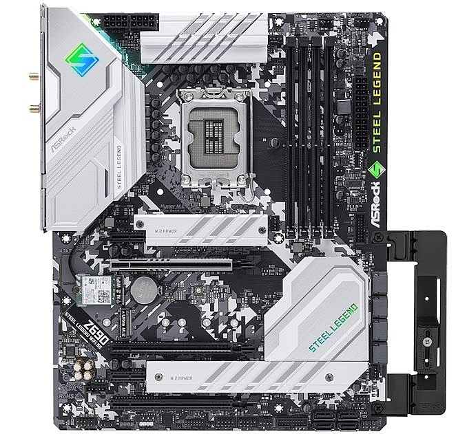  ASRock Z690 Steel Legend WIFI 6E & Z690 Steel Legend (DDR4)