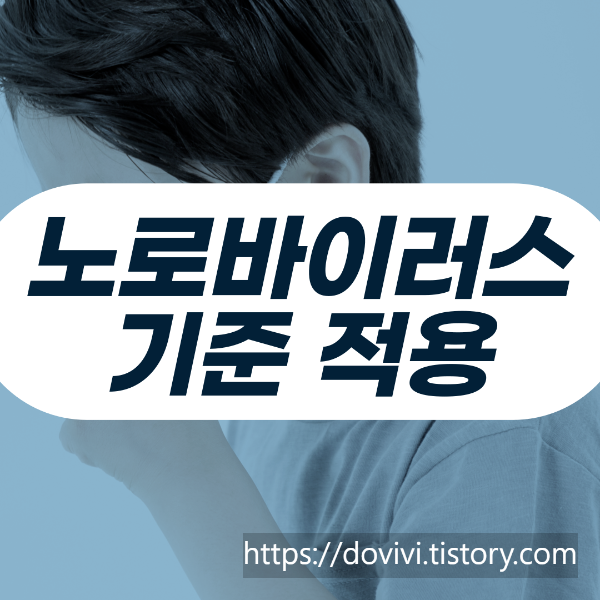  오염물질 기준 적용 노로바이러스, 계란의 식중독 기준
