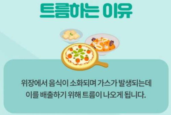  식사 후 트림이 나오는 이유는? 트림계속하면 위험한 증상 10가지!