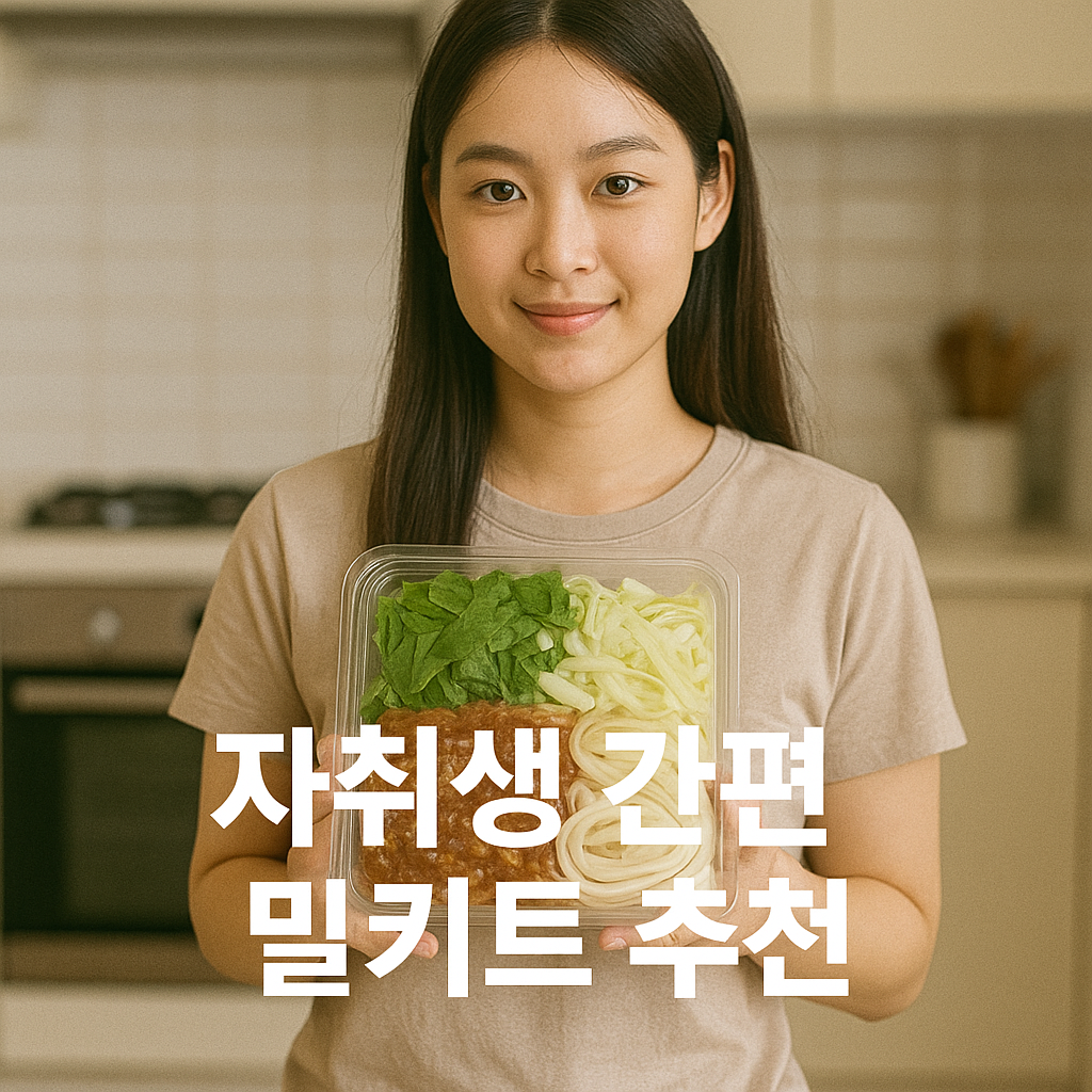 자취생 간편 밀키트 추천 이미지