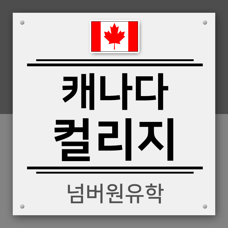  청주유학원 캐나다 컬리지유학! 조건부로 해결될 줄이야!