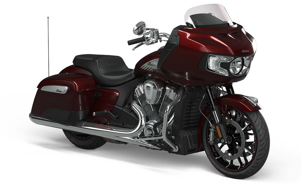 Indian Challenger Limited-Maroon Metallic