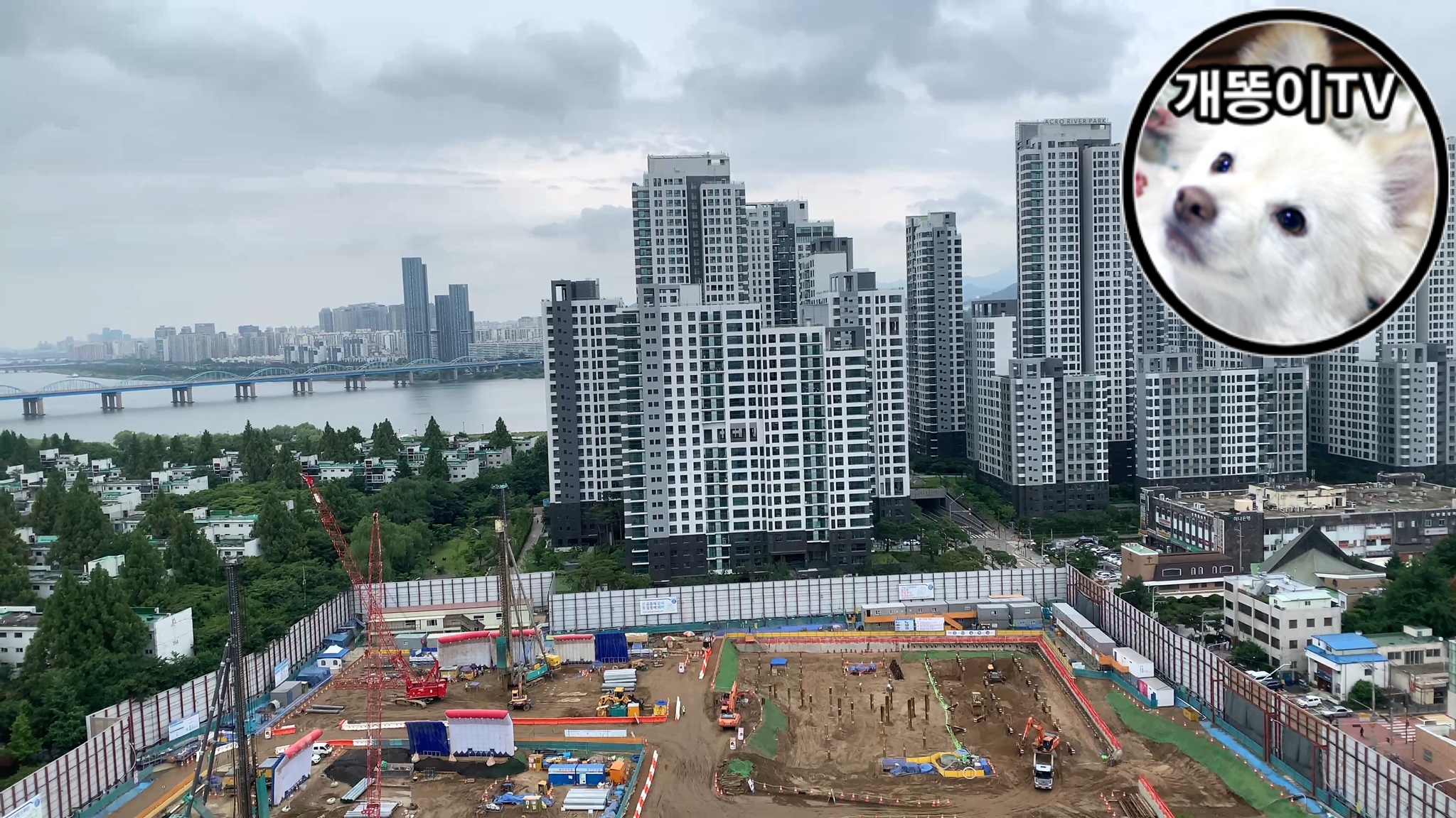  래미안 원펜타스 건설현장 Korea Seoul Apartment | 신반포15차 | 반포동 | 2021년 6월 15일