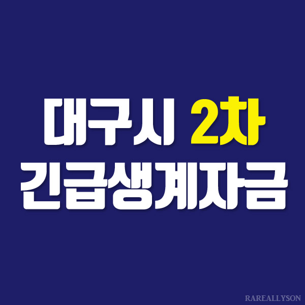  대구시 2차 긴급생계자금(지원금), 권영진 대구시장 담화문 발표
