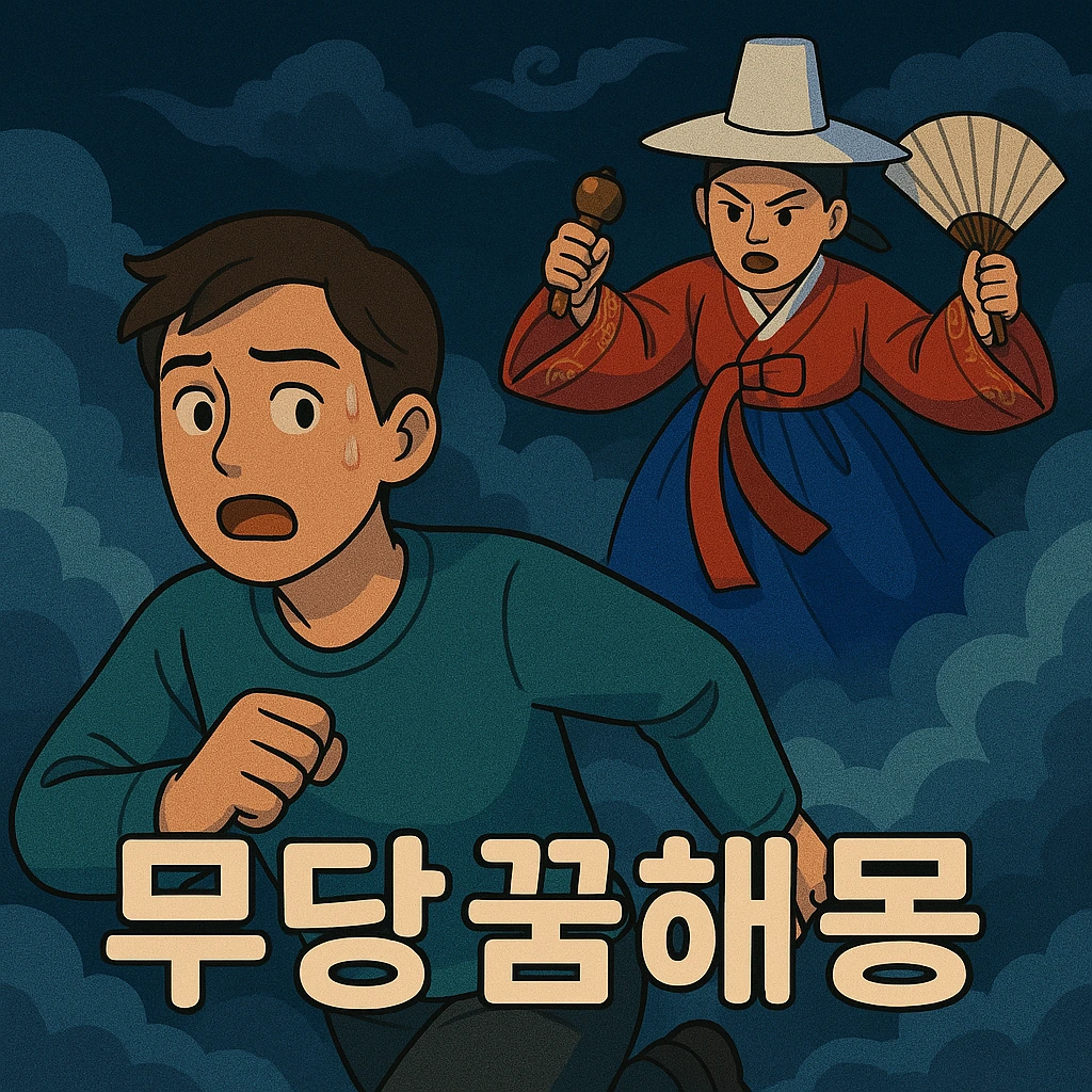 무당이 쫓아오는 꿈의 해몽