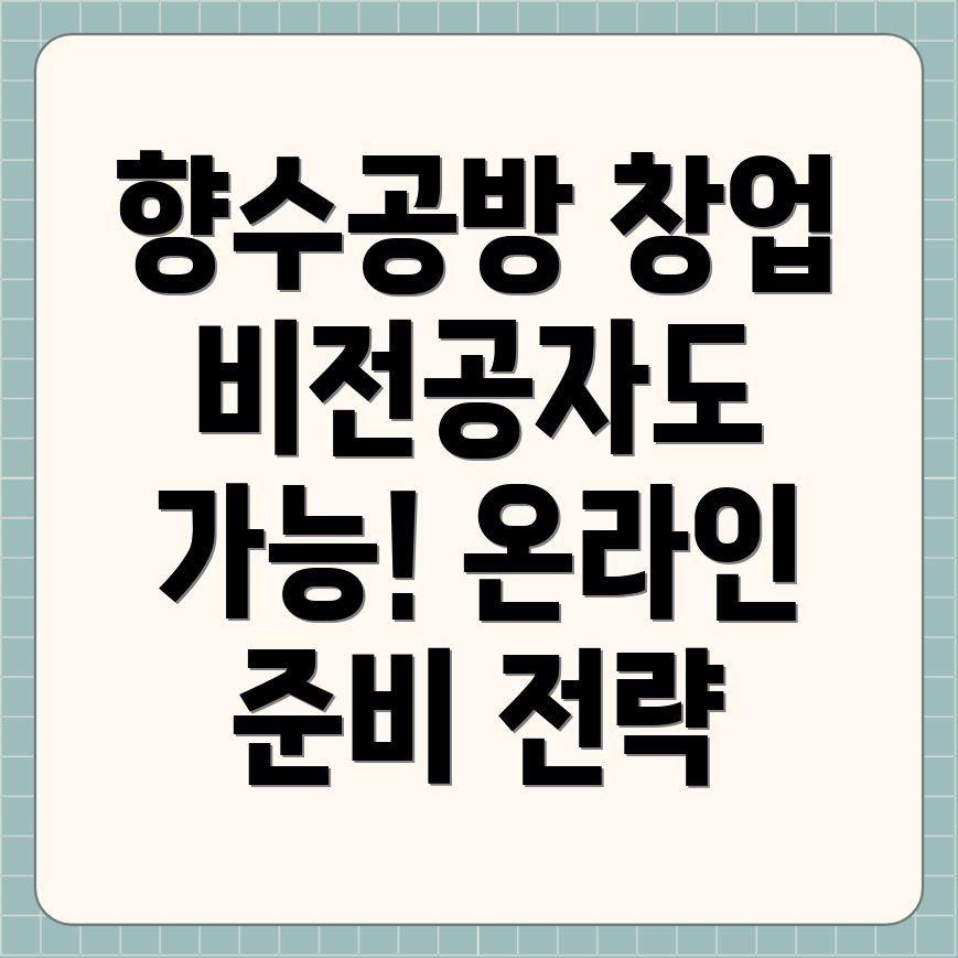 향수공방 창업