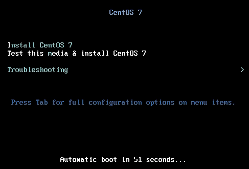 centOS 7 설치1