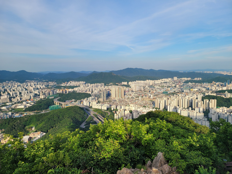  수리산 관모봉 등산 후기 (일몰시간)
