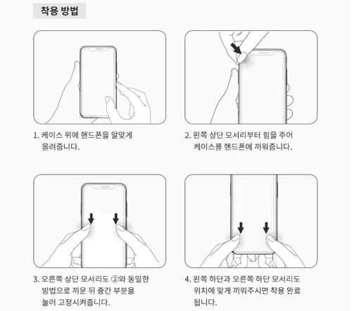 착용 방법