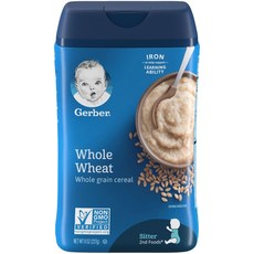  거버(Gerber) 싱글 그레인 시리얼 분말 어린이 미음 227g, 3개, 오트밀(Oatmeal)25,100원,후기확인 (2359개)
