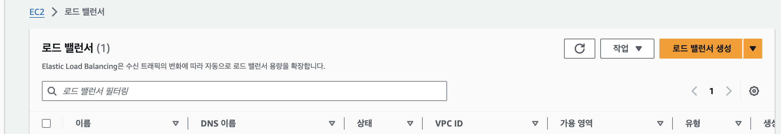 Create Load Balancer