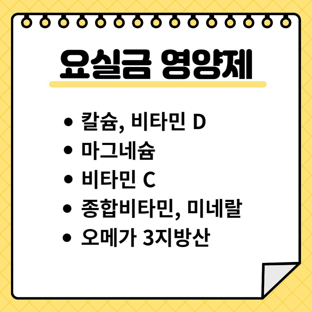 요실금 영양제