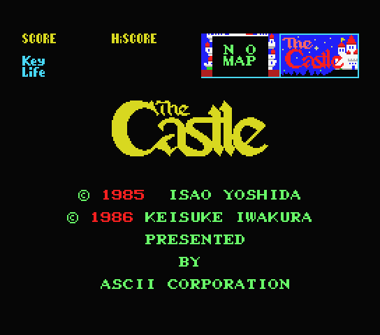  The Castle - MSX (재믹스) 게임 롬파일 다운로드