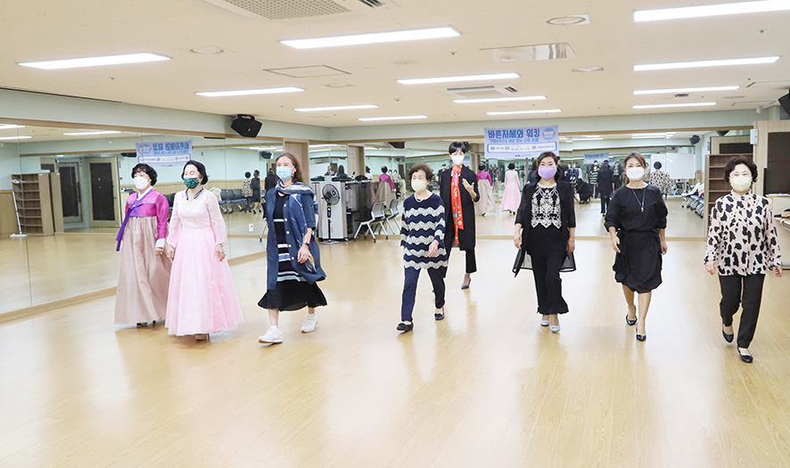 바른 자세와 워킹~ 주부모델 도전!! 모델 워킹으로 바로잡는 나, 6