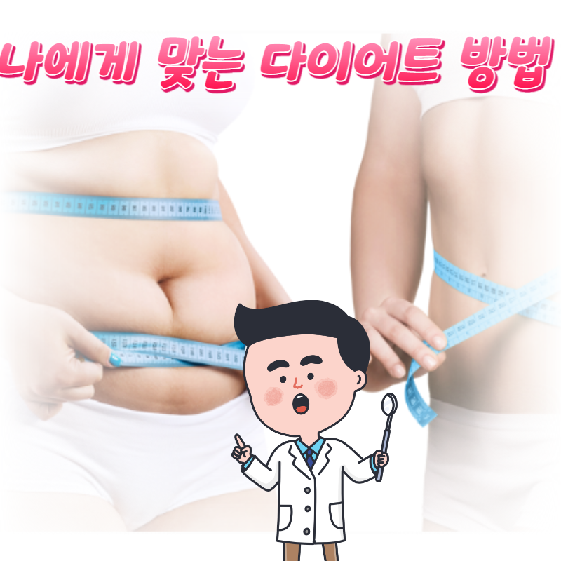  비만 NO 나에게 맞는 다이어트 방법 식이요법