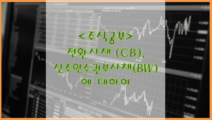  전환사채, 신주인수권부사채 쉽게 알아보기 (뜻, 종류, 옵션)