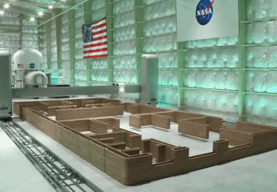 화성 듄 알파 3D 프린팅 주거지 VIDEO:ICON 3D prints simulated mars habitat designed for NASA by bjarke ingels group