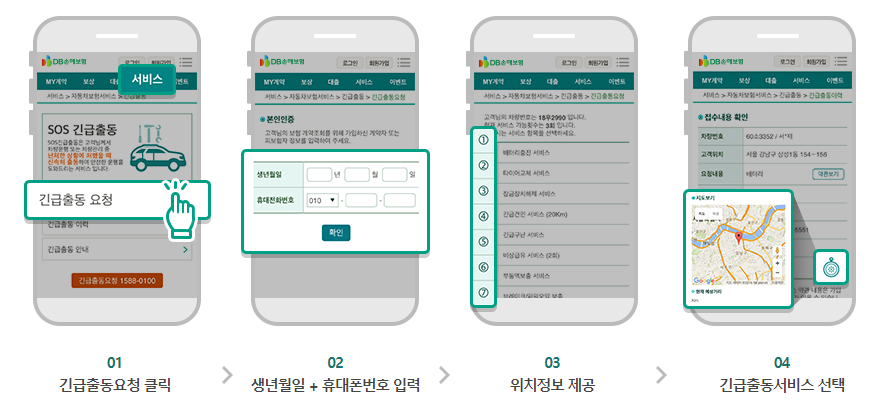 동부화재 긴급출동