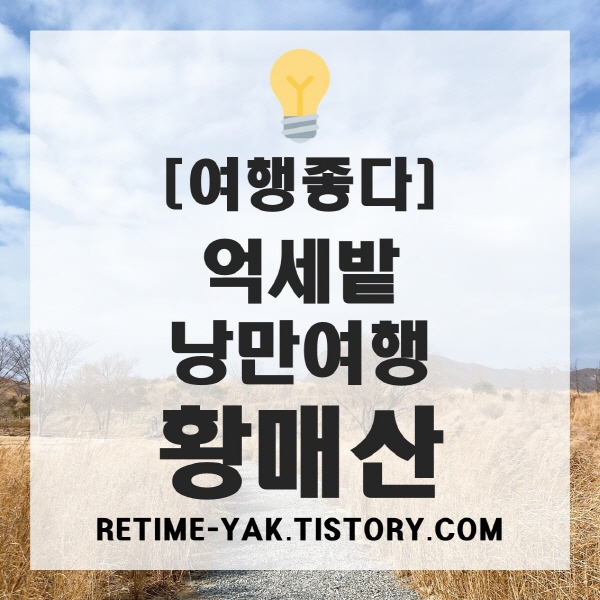  [여행좋다] 억세밭 낭만여행 황매산 오토 캠핑장 (별 보이는 곳)